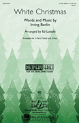 White Christmas Three-Part Mixed choral sheet music cover
